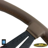 Nardi ND Classic Smooth Leather Brown Stitching 360mm Steering wheel