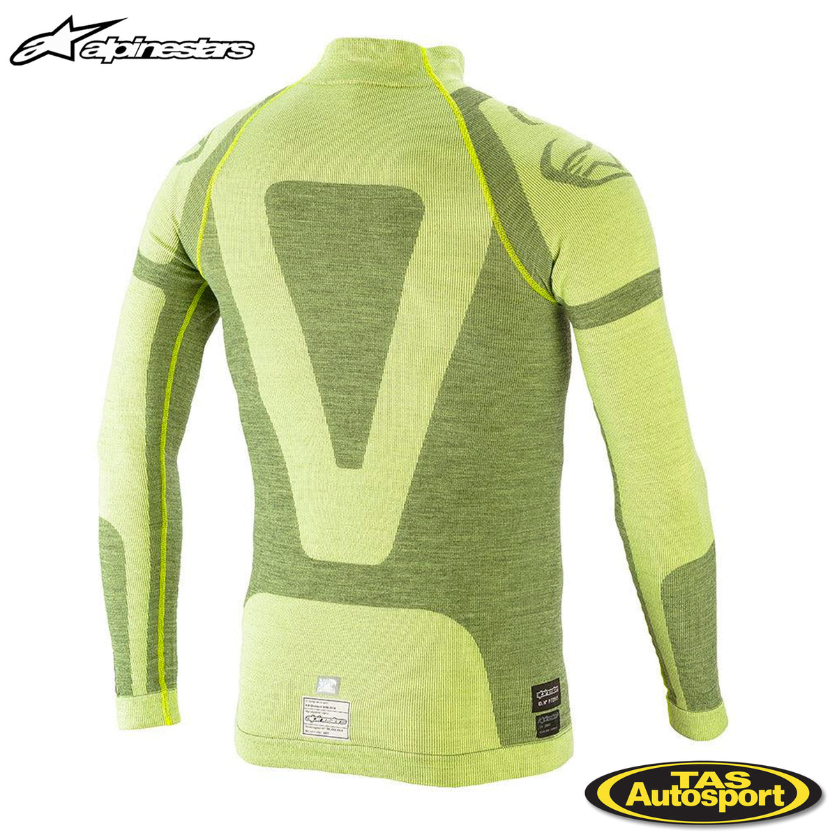 ALPINESTARS ZX TOP EVO V2 FLURO YELLOW – Tas Autosport