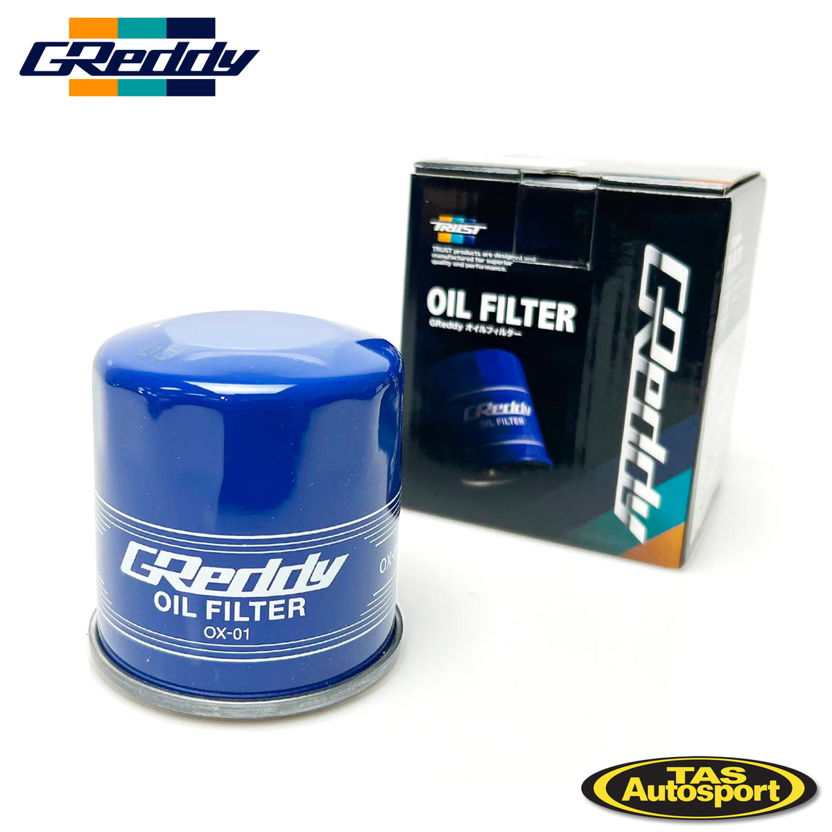 Greddy Oil Filter OX01 FITS Toyota 4AG3SG Nissan SR20 Red Top Tas