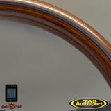 Nardi ND Classic Mahogany Black Spokes 340 Steering Wheel