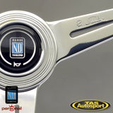 Nardi ND Classic Mahogany Glossy Spokes 340 Steering Wheel