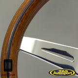 Nardi ND Classic Mahogany Glossy Spokes 340 Steering Wheel