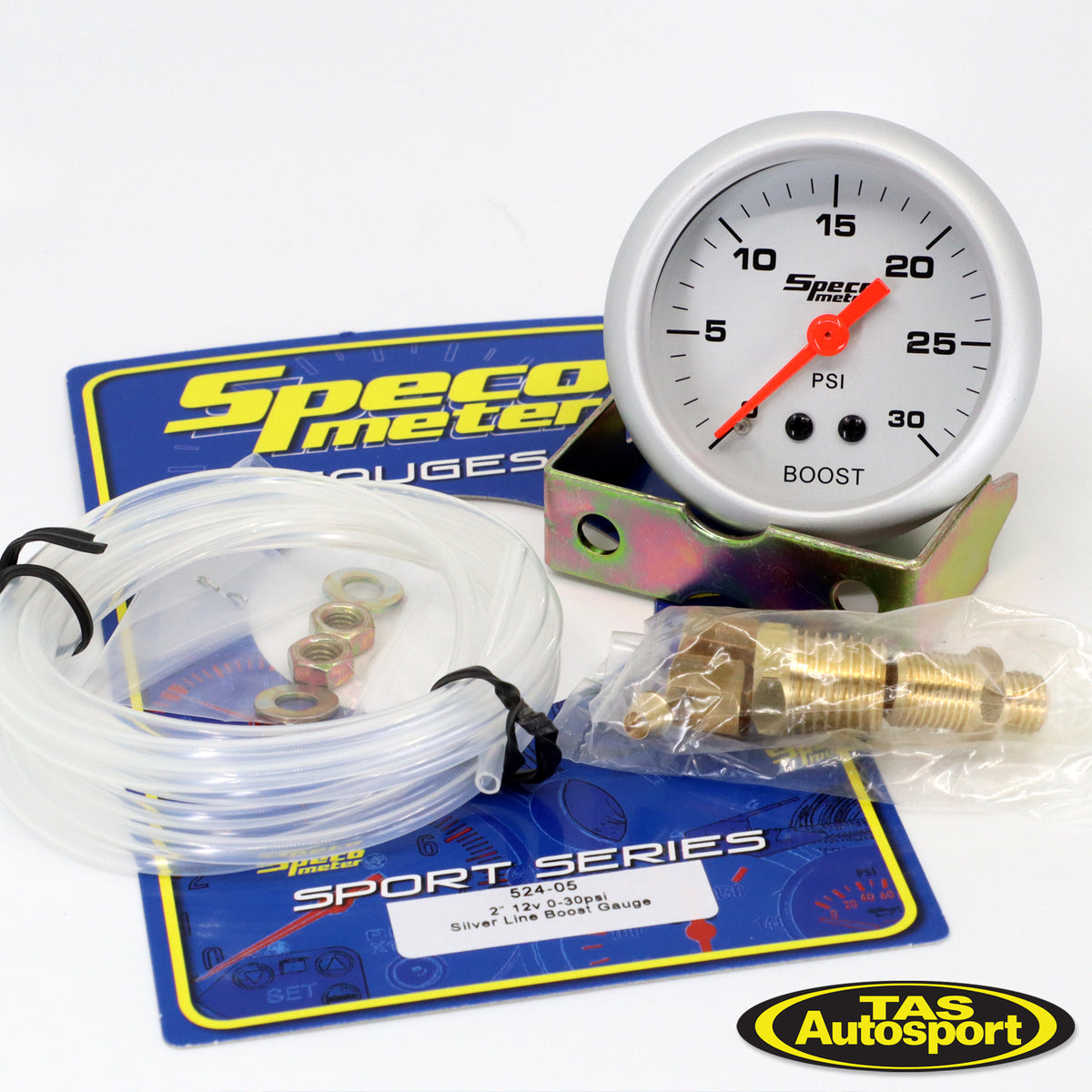 Speco Meter 2 inch 30 psi Boost Gauge Tas Autosport