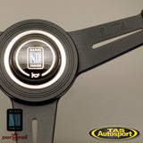 Nardi ND Classic Leather Black Spokes 330 Steering Wheel 6061.33.2001