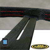 Nardi ND Classic Suede Red Stitching 330 Steering Wheel