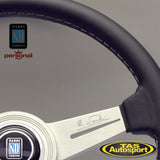 Nardi ND Classic - Leather -  White Spokes 330mm Steering Wheel