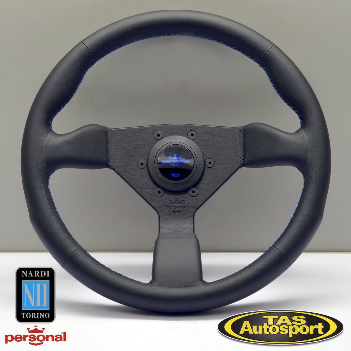 Nardi Neo Grinta Blue Stiching 330 Steering Wheel – Tas Autosport