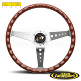 MOMO Heritage California Wood 360 Steerng Wheel