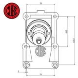 Skyline shifter plate housing suit R32 R33 R34 RB25DET 32515-15U00
