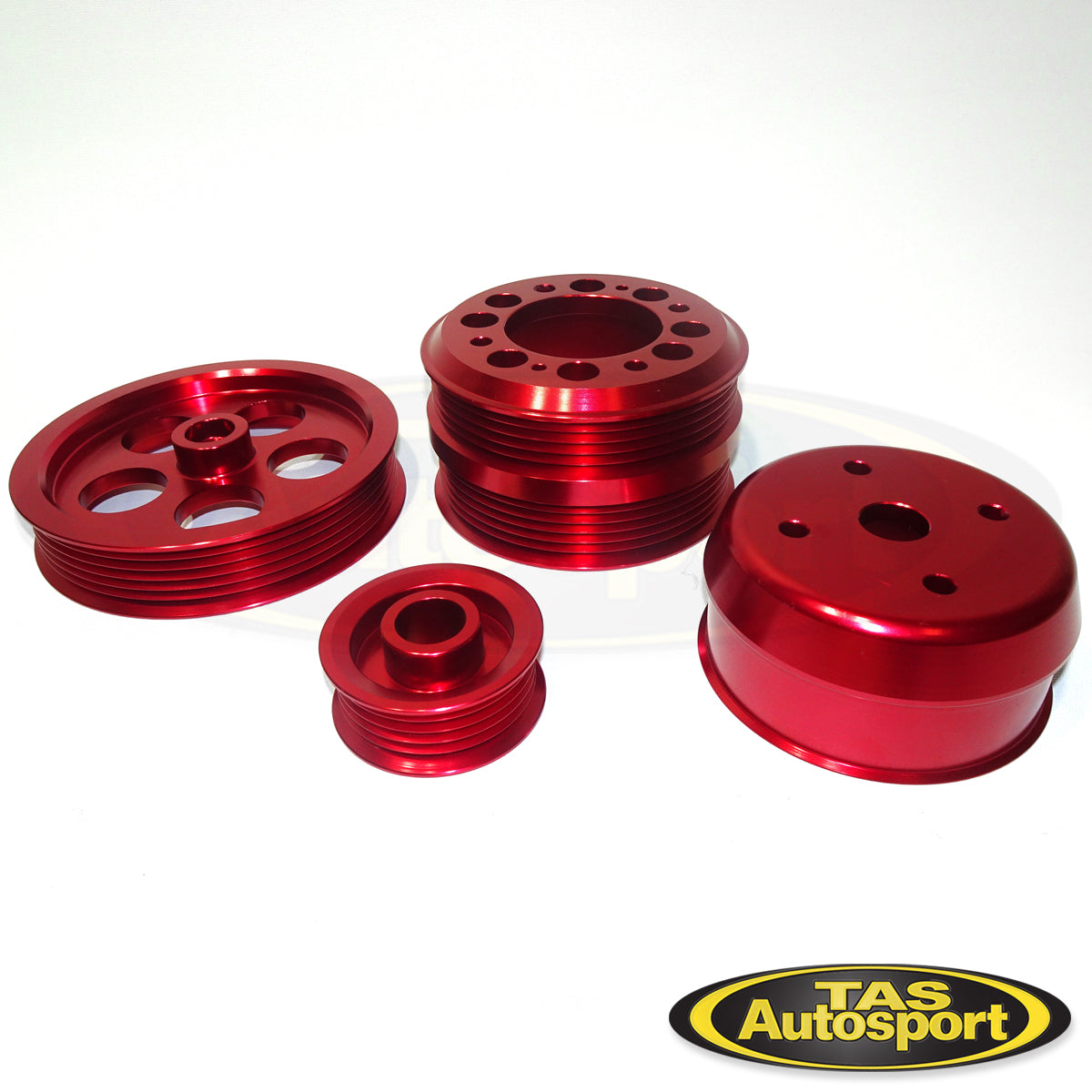 Mazda RX7 Red Engine Pulley Kit Tas Autosport