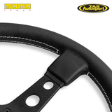 MOMO Prototipo Leather Black Steering Wheel 370