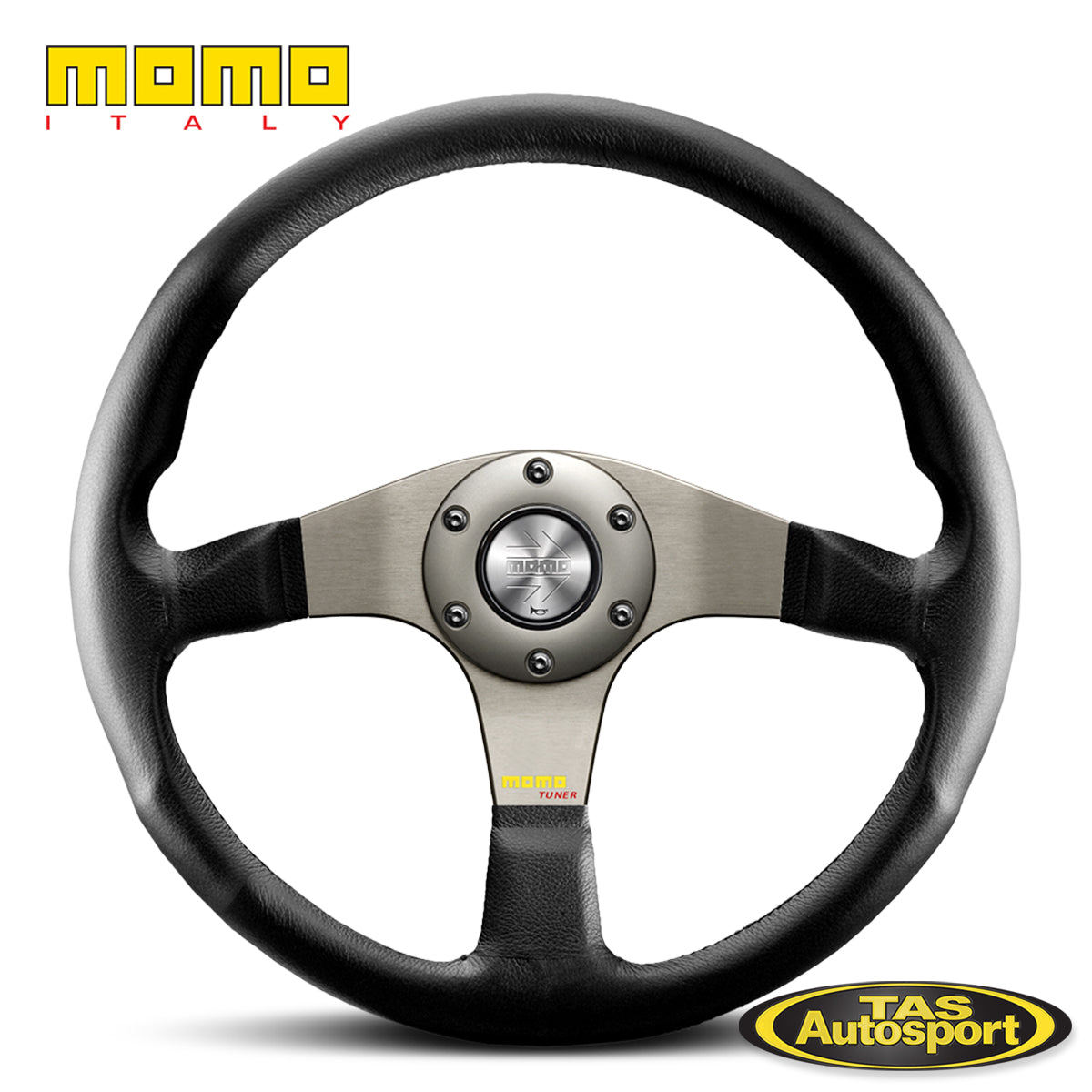 Momo TUNER ANTHRACITE 350mm Steering Wheel – Tas Autosport