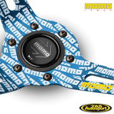 Momo Ultra Blue Steering Wheel