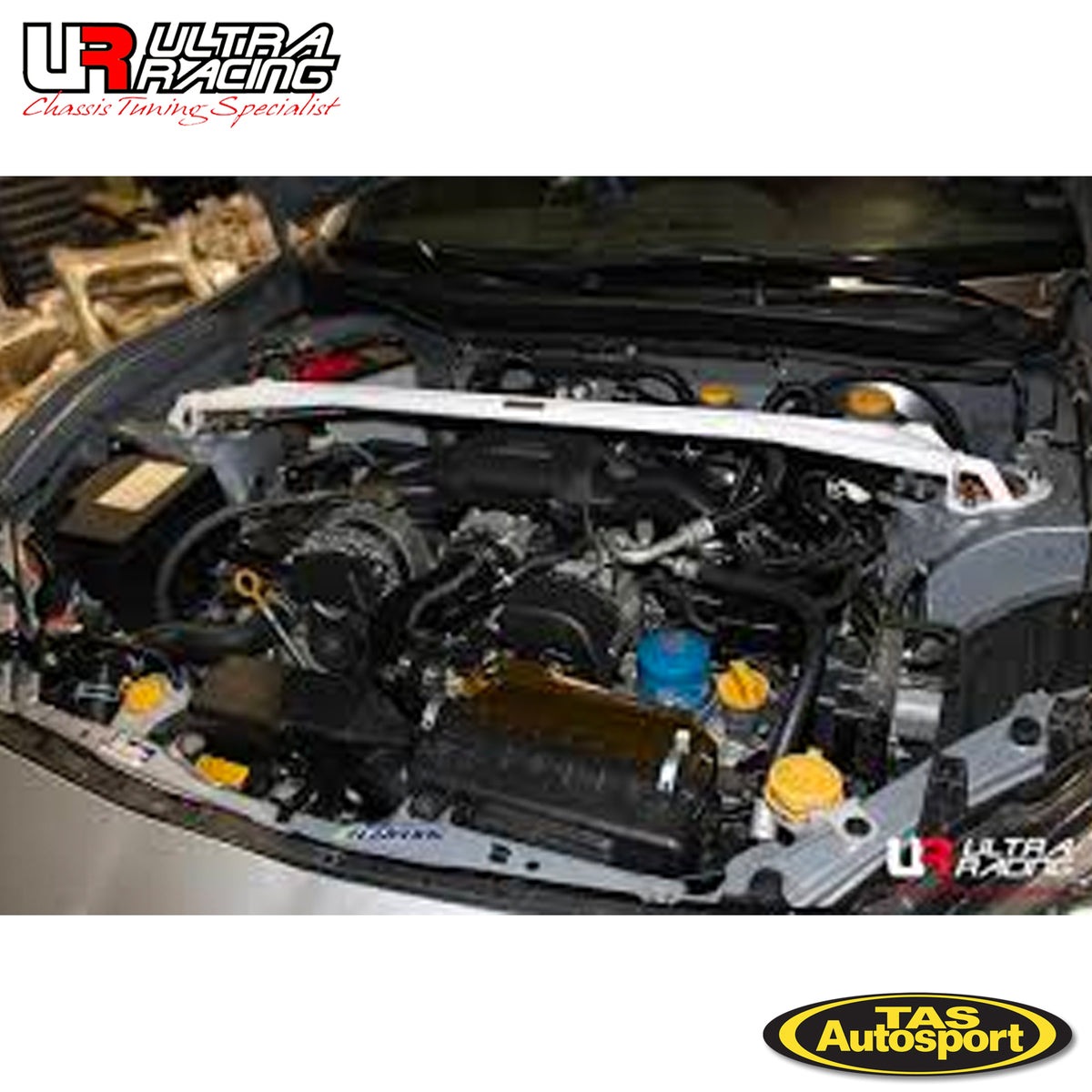 TOYOTA 86 / GT86 / FT86, SUBARU BRZ FRONT STRUT BAR (2 Point) Tas Autosport