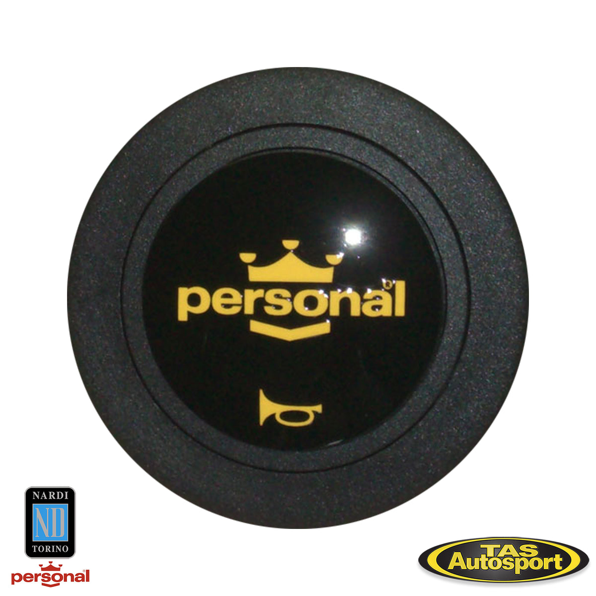 Nardi Personal Yellow Single Contact Horn Button – Tas Autosport