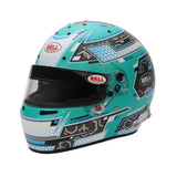 BELL RS7 STAMINA ANTHRACITE AQUAMARINE FIA8859