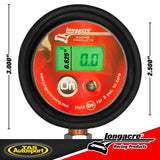 Longacre Semi-Pro 2.5" Digital 0-60psi Tyre Gauge