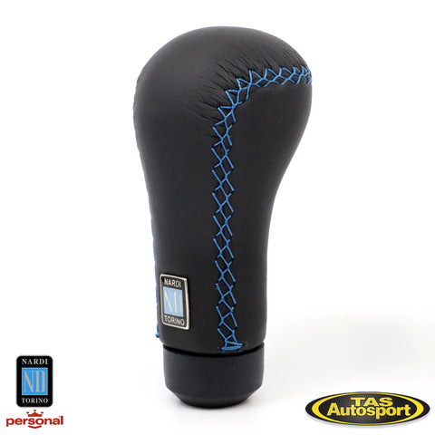 Nardi Prestige Gear Knob Blue Stitch