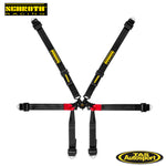 Schroth FORMULA 6PT HARNESS 2″ BLACK – FIA