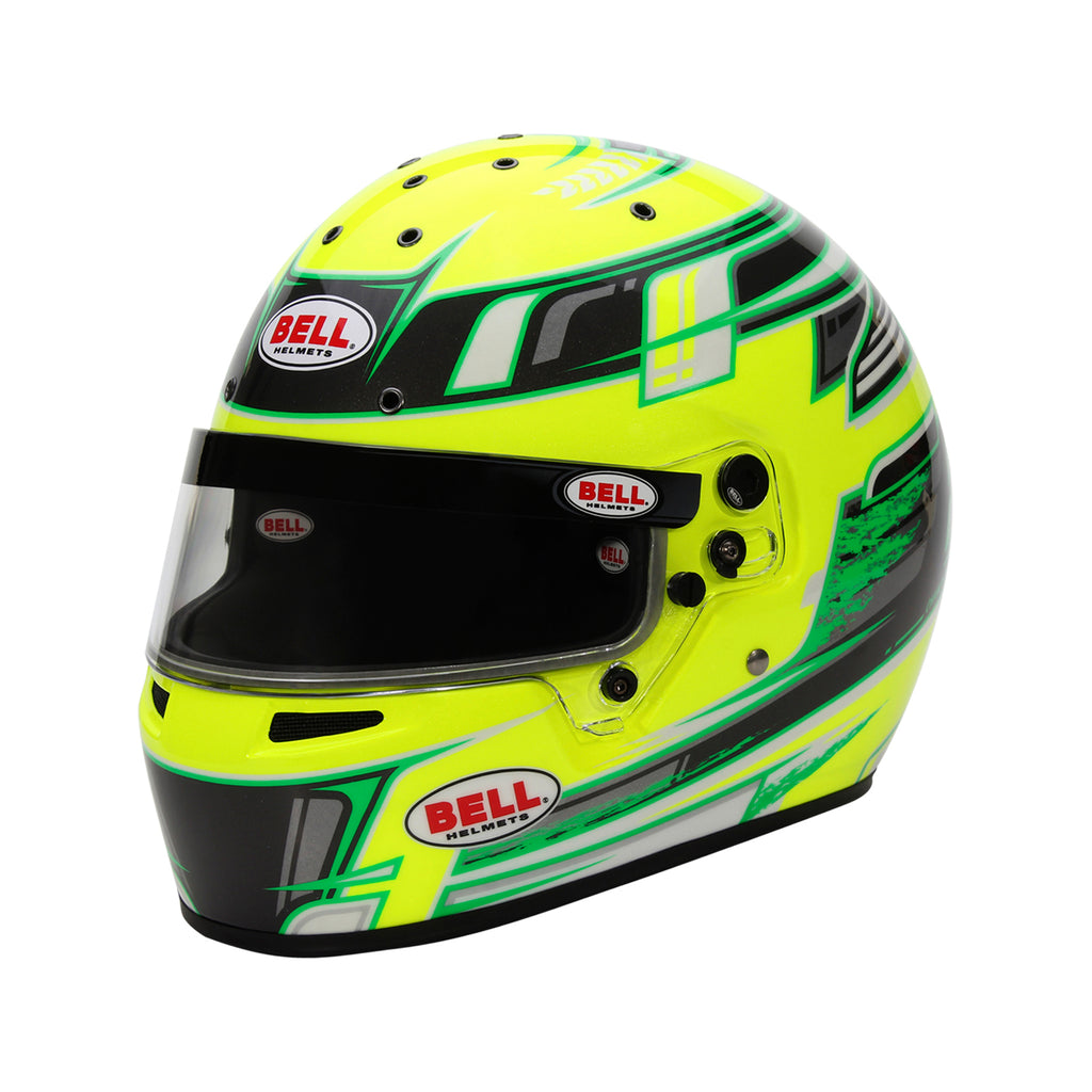 bell catalyst helmet australia BELL KC7-CMR CHAMPION ANTHRACITE YELLOW – Tas Autosport