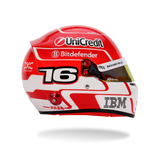 Charles Leclerc 2025 Ferrari BELL MINI Helmet