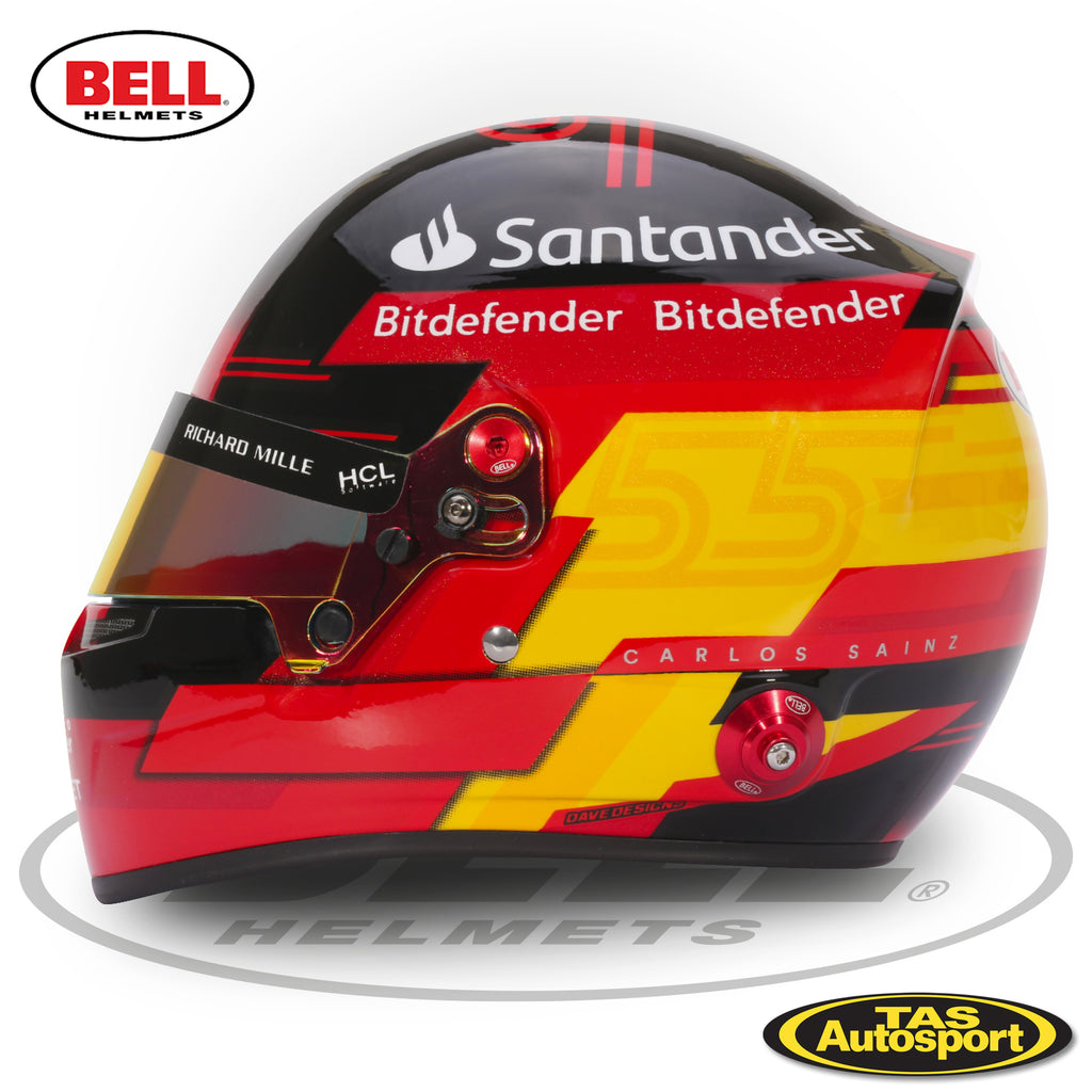 Bell 1:2 Scale Mini Helmet Charles Leclerc 2023 Ferrari F1, Fast Racer —  FAST RACER