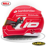 Bell Charles Leclerc Ferrari 2023 MINI Helmet