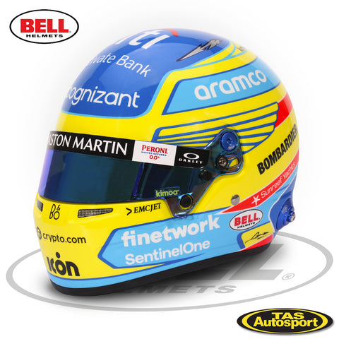 Bell Fernando Alonso Aston Martin 2023 MINI Helmet