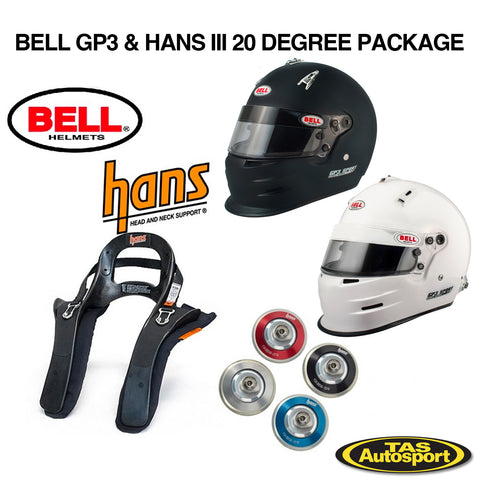 BELL GP3 SPORT & HANS DEVICE PACKAGE