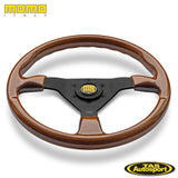 MOMO HERITAGE MONTECARLO WOOD BLACK 350