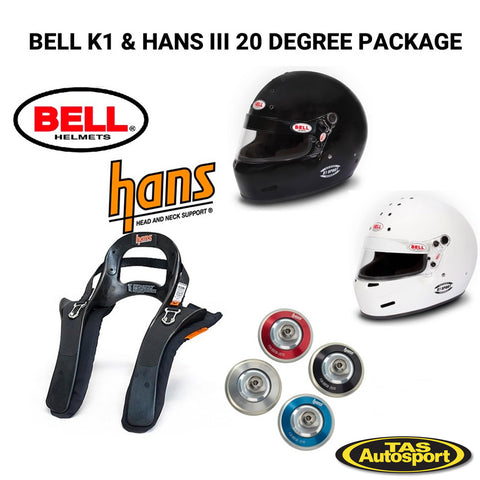 BELL K1 SPORT & HANS DEVICE PACKAGE