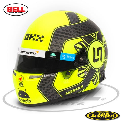Bell Lando Norris McLaren 2023 MINI Helmet