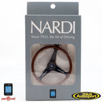 Nardi Key Chain Key Ring – Black spokes – 0508.01.0102