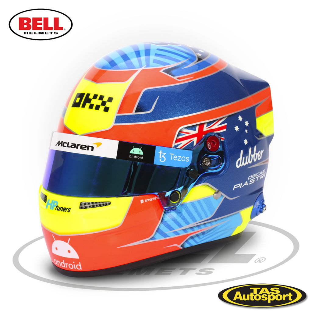 Bell Oscar Piastri McLaren 2023 MINI Helmet – Tas Autosport