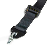 Harness 4 Point Black ECE-R16 Compliant 2" Snap Hook Clip