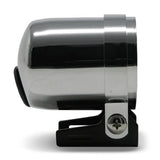 Gauge Mounting Cup 52mm Chrome Metal With Hole Elec & Mech
