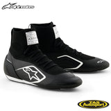 Alpinestars Supertech K Kart Boot BLACK / WHITE