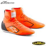 Alpinestars Supertech K Kart Boot ORANGE / BLACK