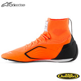 Alpinestars Supertech K Kart Boot ORANGE / BLACK