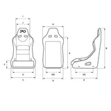 SRD Seat SR2 Club Fixed Back