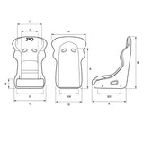 SRD SEAT SR3 RACE FIXED BACK