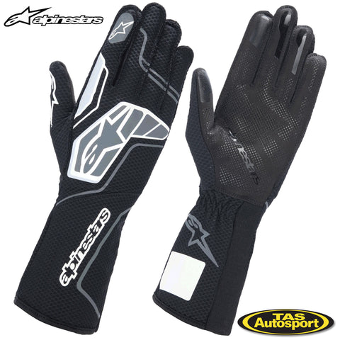 ALPINESTARS TECH 1 KX V4 GLOVE 104 BLACK/ANTHRACITE