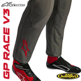 ALPINESTARS GP RACE V3 SUIT ANTHRACITE RED