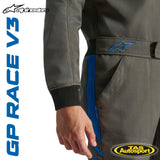 ALPINESTARS GP RACE V3 SUIT ANTHRACITE BLUE