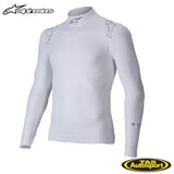 ALPINESTARS UNDERWEAR ZX EVO V3 TOP - WHITE