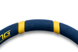 MOMO Drifting Microfiber Blue 350mm Steering Wheel