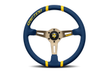 MOMO Drifting Microfiber Blue 350mm Steering Wheel