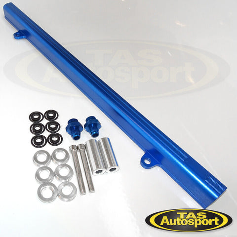 Top Feed Bolt On Fuel Rail Kit for NISSAN R32 R33 R34 Skyline RB25 GTST BLUE