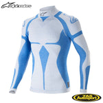 ALPINESTARS ZX TOP EVO V2 WHITE/BLUE