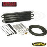 Derale 4 Pass 17" Series 7000 Copper/Aluminum Transmission Cooler Kit